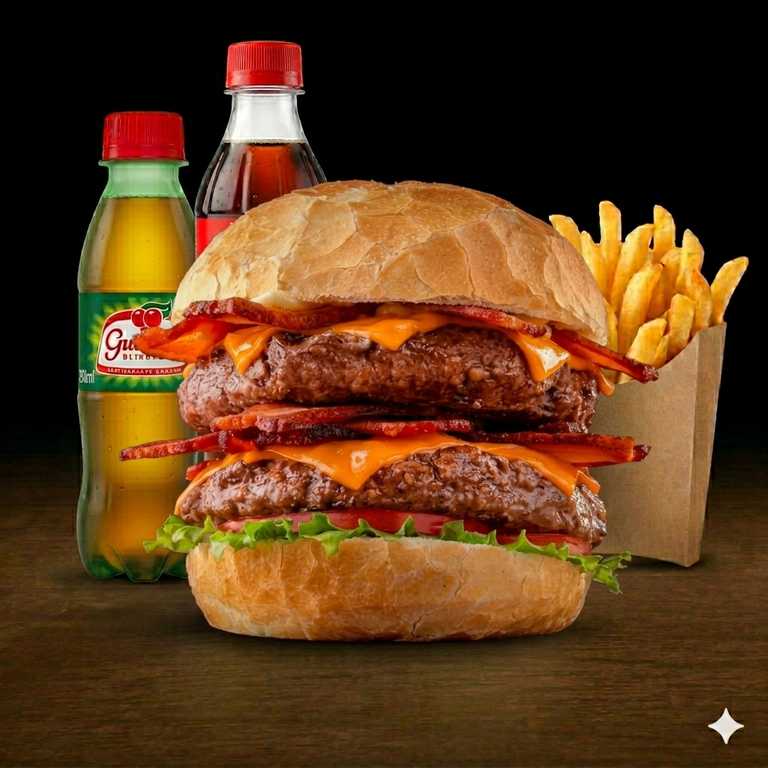 Modelo de cardápio para Hamburgueria